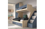 Dormitorio Juvenil con Litera F210