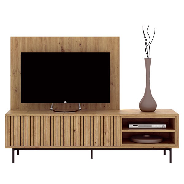 Mueble de TV con panel alistondo